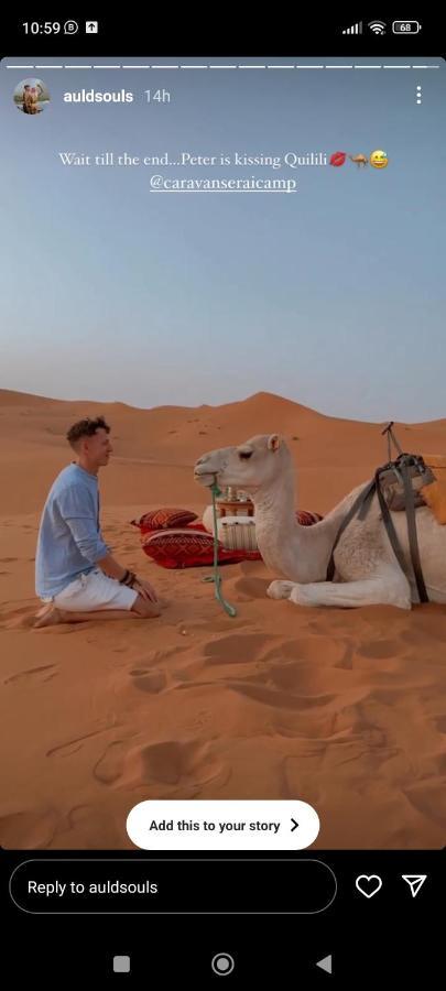 Caravanserai Luxury Desert Tented Camp Merzouga Exterior photo