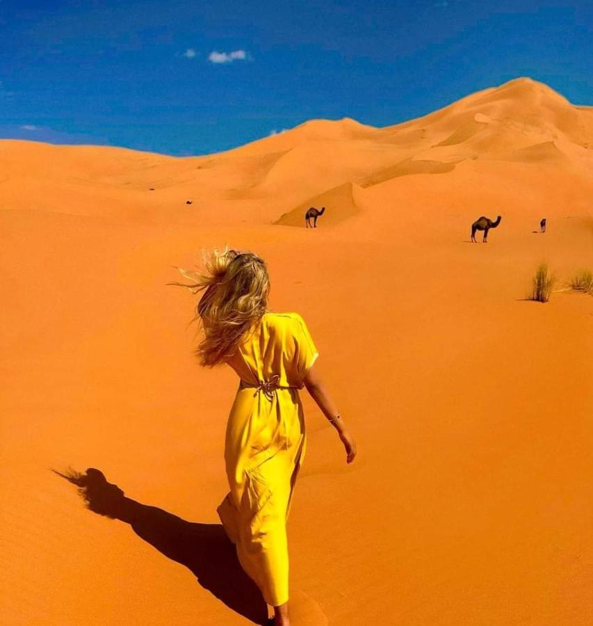 Caravanserai Luxury Desert Tented Camp Merzouga Exterior photo