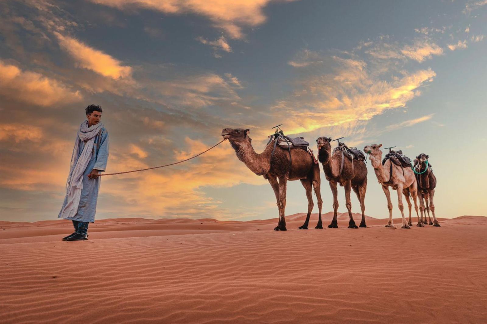 Caravanserai Luxury Desert Tented Camp Merzouga Exterior photo
